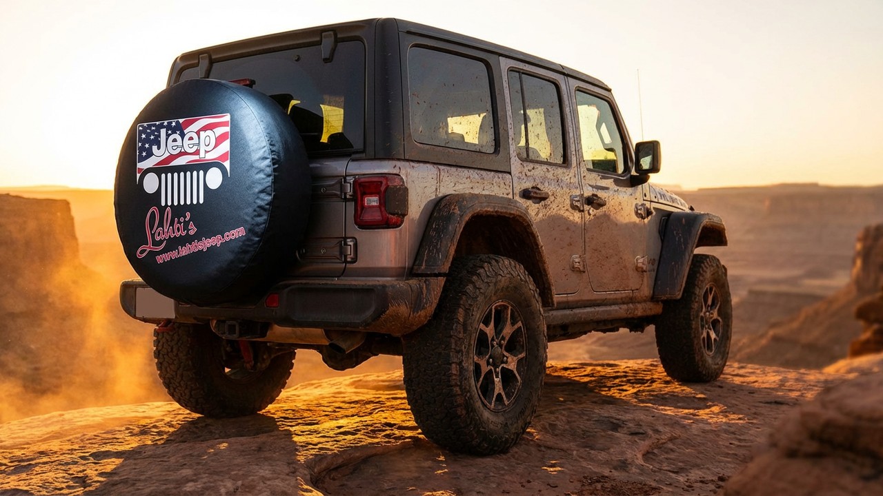 American-made custom spare tire covers